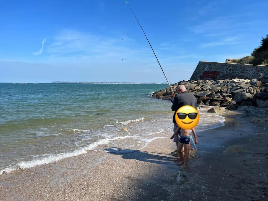 Ferienwohnung Appart Lumineux Avec Vue Sur Mer A 180 Degres Trouville-sur-Mer Exterior foto